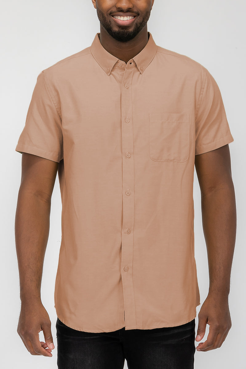 Signature Classic Single Pocket Button Down-13
