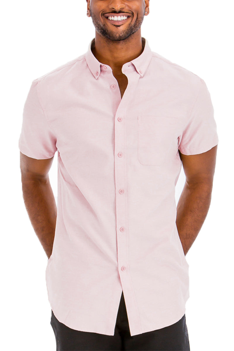 Signature Classic Single Pocket Button Down-8