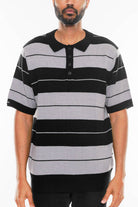 East Side Striped Polo Shirt-0