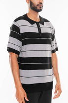 East Side Striped Polo Shirt-1