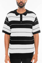 East Side Striped Polo Shirt-3
