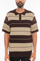 East Side Striped Polo Shirt-5