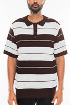 East Side Striped Polo Shirt-4
