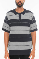 East Side Striped Polo Shirt-6
