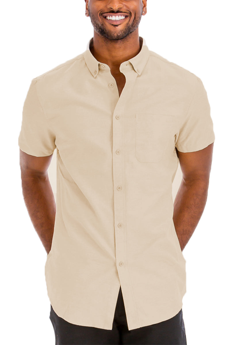 Signature Classic Single Pocket Button Down-0