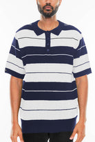 East Side Striped Polo Shirt-10