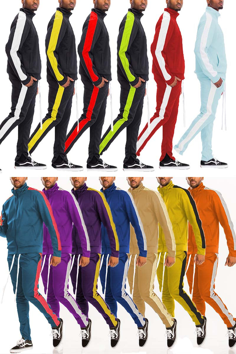 Single Stripe Track Suit-1