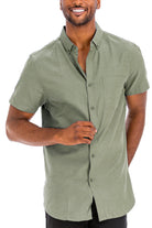 Signature Classic Single Pocket Button Down-12