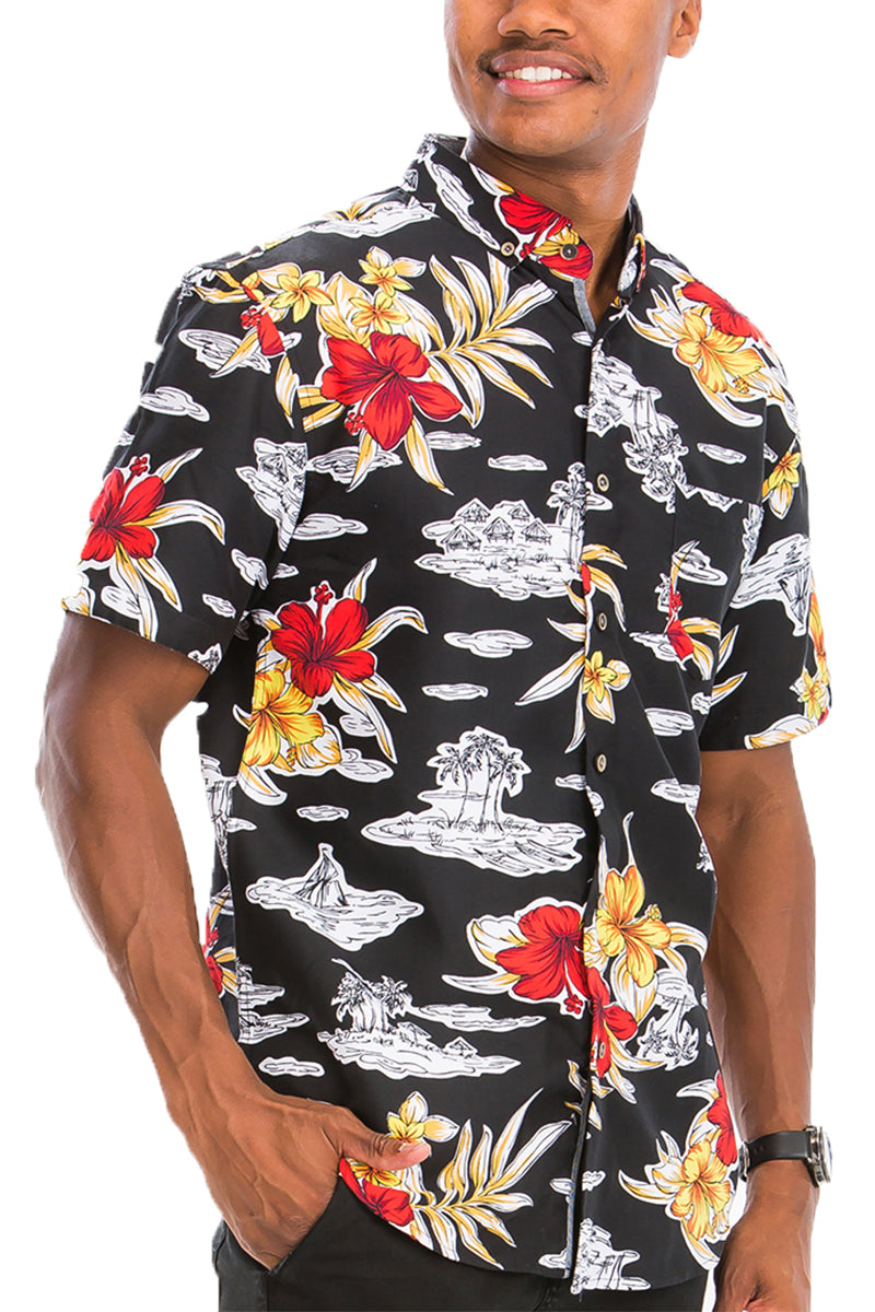 Hawaiian Print Shirt-10